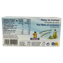 Vigilante "Sardellenfilet in Olivenöl" Anchoas en aceite de oliva (48g Packung)