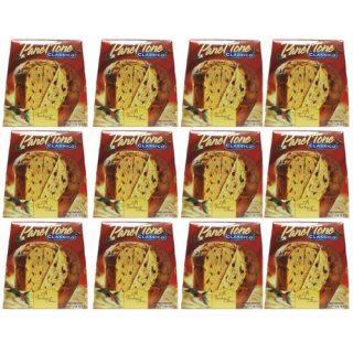 12x Il Vecchio Forno Artigiano "Panettone Classico" klassischer Panettone, 900 g