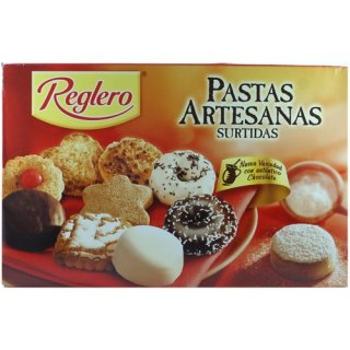 Reglero Pastas Artesanas Surtidas " ausgesuchte spanische Gebäckmischung", 400 g