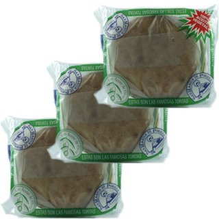 3x San Martin de Porres Tortas con Aceite de Oliva "Spanisches Gebäck" mit Olivenöl, 180g