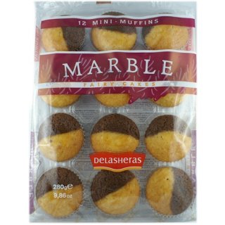 Delasheras "Marble Mini Muffins" aus Spanien, 280g