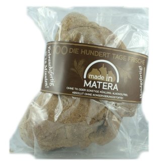 Opipan Made in Matera "italienisches Hartweizenbrot" handgefertigt, 400g