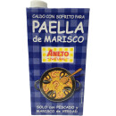 3x Aneto Caldo para Paella "Brühe für Paella mit Fisch und Meeresfrüchten", 1000 ml