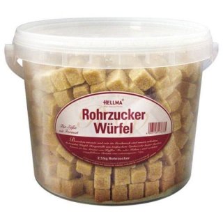 Hellma Rohrzuckerwürfel (2Kg Eimer)