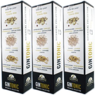 3x La Barraca Gin Tonic Botanical Collection "Sweet Citric" 3 Uniqe Sensations, 3 Gewürzsorten