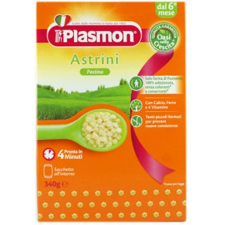 Plasmon Babynudeln Pastina "Astrini" ab 6 Monate, 340 g
