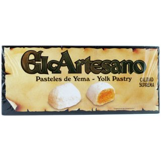 El Artesano Pasteles de Yema "Spanisches Eier-Mandelgebäck",180g