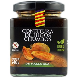 Agromallorca Confitura de Higos Chumbos "Kaktusfeigenmarmelade" aus Mallorca, 240 g