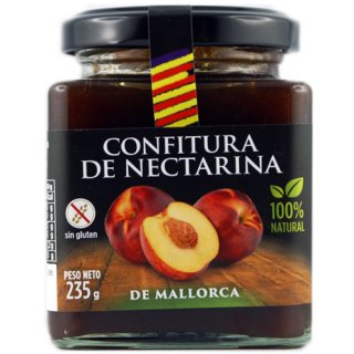 Agromallorca Confitura de Nectarina "Nektarinenmarmelade" aus Mallorca, 235 g