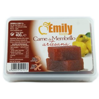 Emily Foods Quince Paste Carne de Membrillo "Quittengelee" (400g Box)