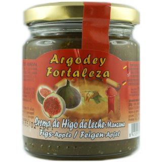 Argodey Fortaleza Crema de Higo de Leche-Manzana "Feigen-Apfel Creme", 200 g