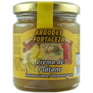 Argodey Fortaleza Crema de Plátano "Bananencreme" (200g Glas)