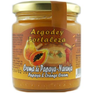 Argodey Fortaleza Crema de Papaya-Naranja "Papaya Orangencreme", 200 g