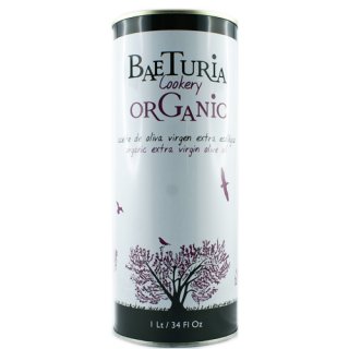 Baeturia Organic Cookery "Olivenöl Extra Vergine" aus Spanien, 1000 ml