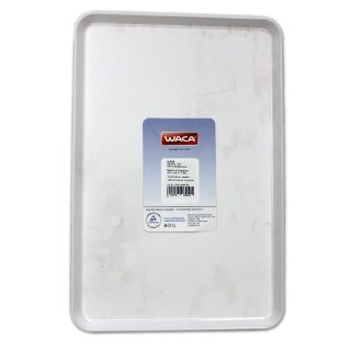 WACA Auslageplatte als Tablett zum servieren nutzbar 42x28x1,7cm in weiß (1 Stk.)