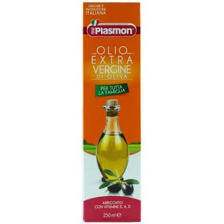 Plasmon Olio Extra Vergine di Oliva "Olivenöl Extra vergine" mit Vitaminen, 250 ml