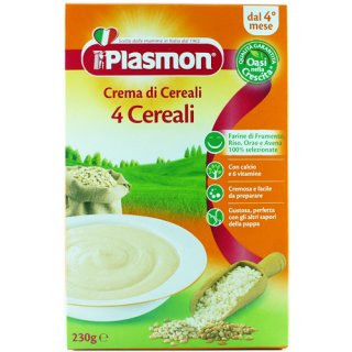 Plasmon Crema di Cereali "Creme mit 4 Getreidesorten", 230 g