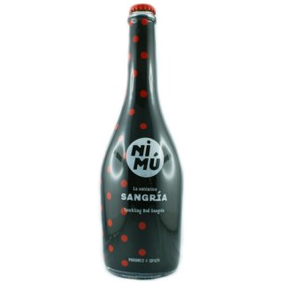 Nimú la autentica Sangria "Sangria" aus Tempranillo Rotwein, 750 ml