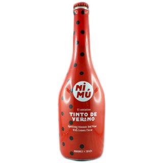 Nimú El autentico Tinto De Verano "Sommer Rotwein", mit Zitrone, 750 ml