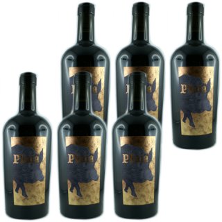 6x Villa Wolf Rotweincuvée "Phaia" trocken, 750 ml