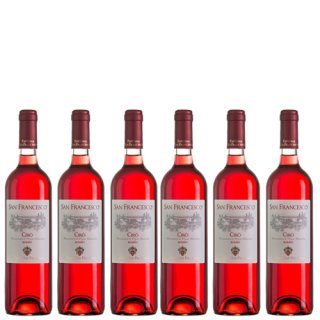 6x Fattoria San Franceso Ciro Rosato DOC "Rosé", 750 ml