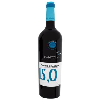 Cantolio Primitivo di Manduria "15 DI MARE" DOP (750 ml Flasche)