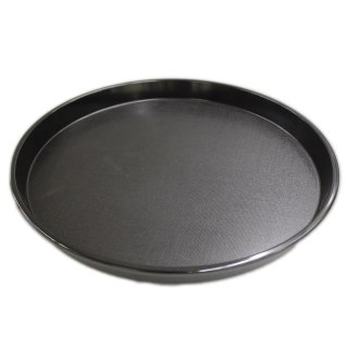 WACA Gläsertablett Ø 30 cm schwarz (1 Stck.)