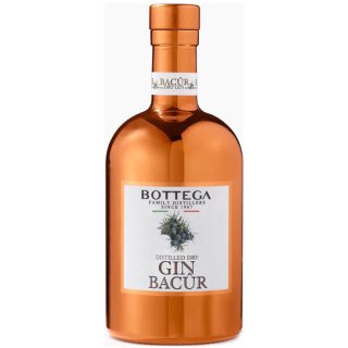 Bottega Bacur Distilled Dry Gin, 500 ml