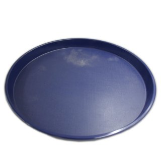 WACA Gläsertablett Ø 30 cm dunkelblau (1 Stck.)