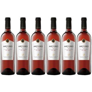 6x Bodegas Muñoz "Artero Tempranillo Rose" Rosé Trocken, 750 ml