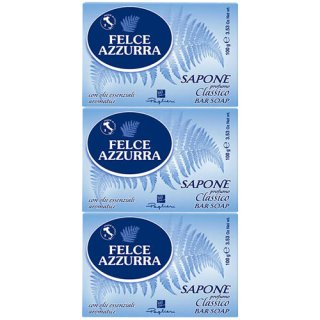Felce Azzurra Sapone Bar Soap "Seife" Duft Classic, 3 x 100 g