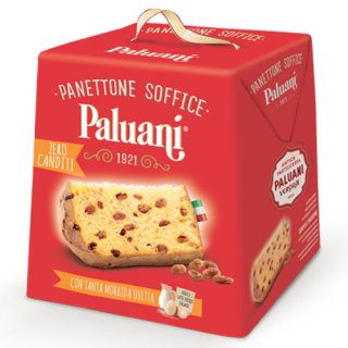 Paluani Panettone Soffice Zero Canditi "Panettone Classico" nur mit Rosinen klassischer Panettone, 1000 g