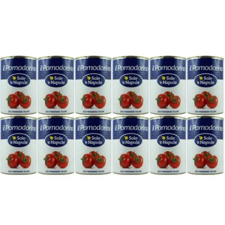 12x O Sole e Napule il Pomodorino "Kirschtomaten, Cherrytomaten", 400 g