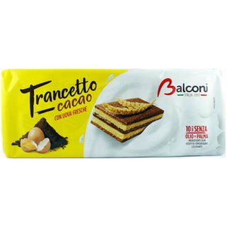 Balconi Trancetto Cacao "Bisquitkuchen mit Kakaocremefüllung", 280 g