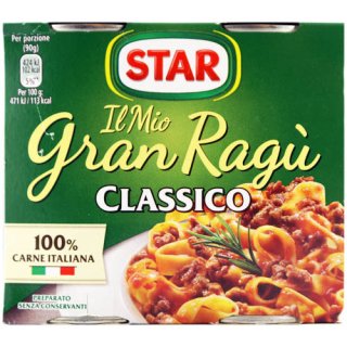 Star Il mio Gran ragù "Classico", 2 x 180g