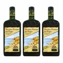 3x Caffo "Vecchio Amaro del Capo", 700 ml
