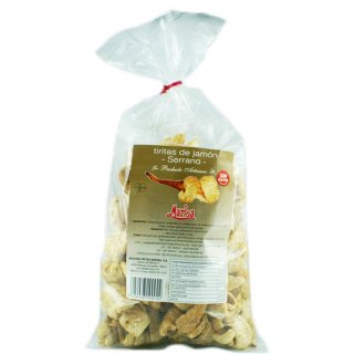Patatas Fritas Marisa tiritas de jamon Serrano "Schinkenstreifen Chips aus Serrano Schinken", 150 g