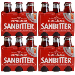 4x SanPellegrino "Sanbitter", 6x 98 ml