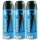 3x Intesa Unisex-Parfum Deodorant "GUARANA", 125 ml