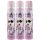 3x Malizia Donna deodorant für Frauen "Lolita" intensiver Duft, 100 ml