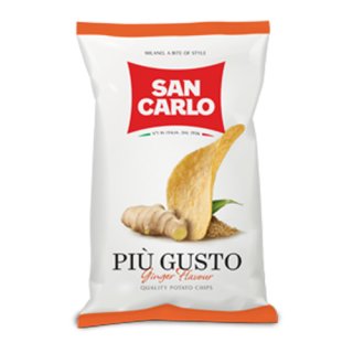 San Carlo Chips Piu Gusto Ginger Flavour "Ingwer", 150 g