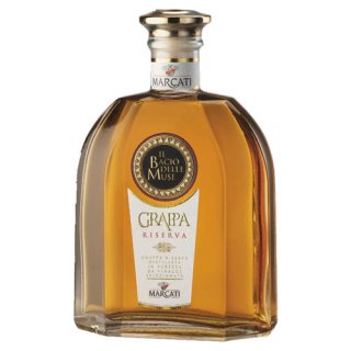 Marcati Grappa Il Bacio delle Muse Riserva 40% Vol. (700ml Flasche)