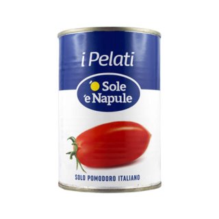 O Sole e Napule i Pelati "Geschälte Tomaten", 800 g