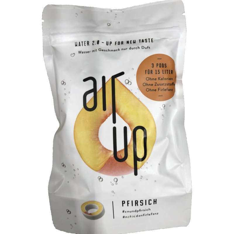 air up Duft-Pods Pfirsich für airup Trinkflasche 3 Pods