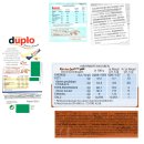 Kinder bueno DARK, Hanuta Cookies & duplo Winter Mandel limited Edition Testpaket (je 2 Packungen) + usy Block