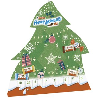 kinder Happy Moments Mini Mix Adventskalender Motiv: ohne Text (135g)