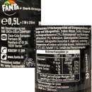 Fanta Dark Orange (24x500 ml PET Flasche) mit usy Block