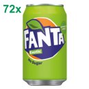 Fanta Exotic - no sugar XXL Paket (72x0,33l Dosen)