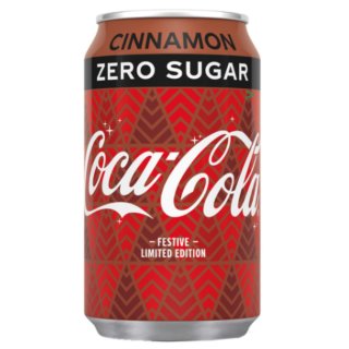 Coca Cola Zero Cinnamon (12x0,33l Dose Zimt Coke)