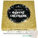 Essence Adventskalender 2019 - make your own advent calendar (1er Pack) mit usy Block